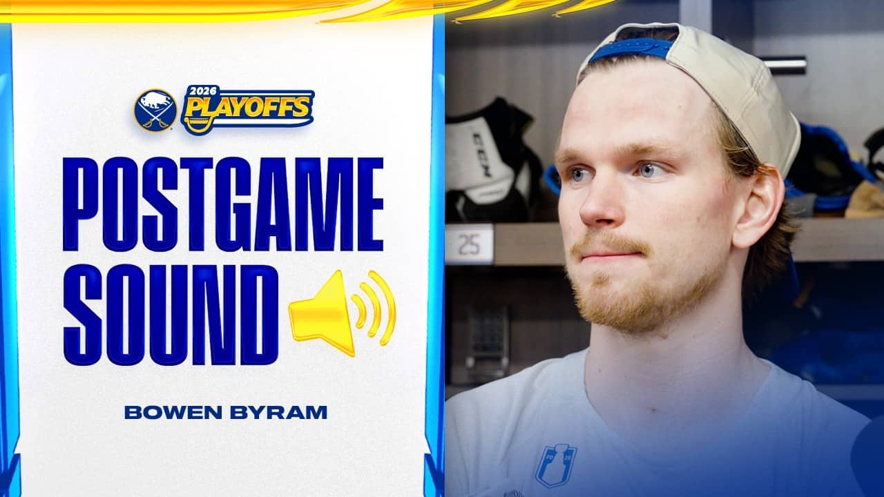 "Our Best Game So Far" | Bo Byram After 3-1 Win in Game 3 | Buffalo Sabres Playoffs