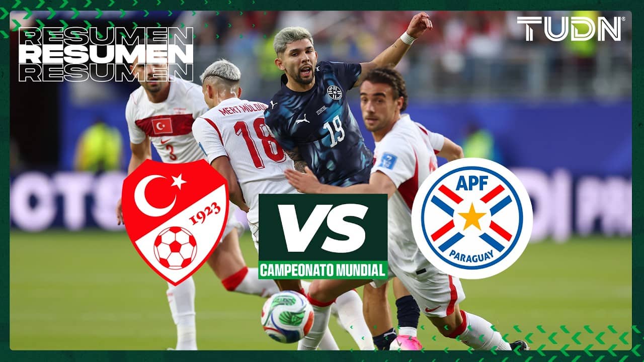 ¡Paraguay logra sacar los tres puntos y elimina a Turquía! | TUDN