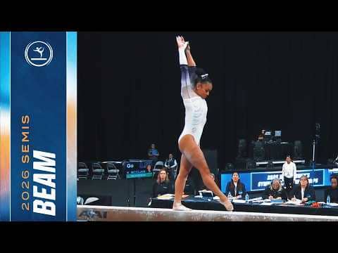 Konnor McClain- Beam at 2026 NCAA gymnastics semifinals