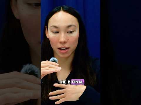 NCAA Champ Torri Huske speaking on the importance of having B-Finals