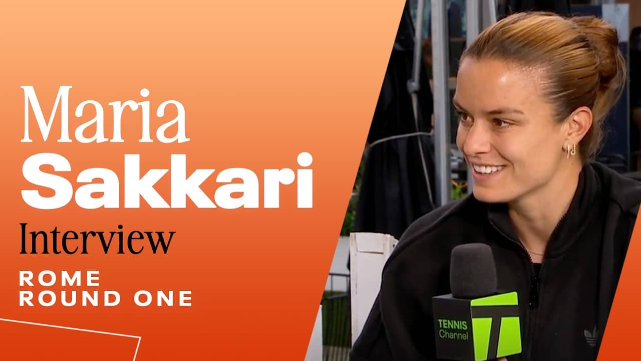 Maria Sakkari Excited by Challenge of Facing Elena Rybakina | 2026 Rome