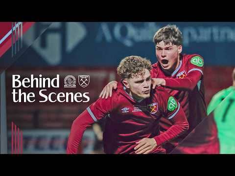 HISTORY MADE! ⚒️ 🏆 | Blackburn Rovers U17 2-3 West Ham U17 | Behind the Scenes 🎥
