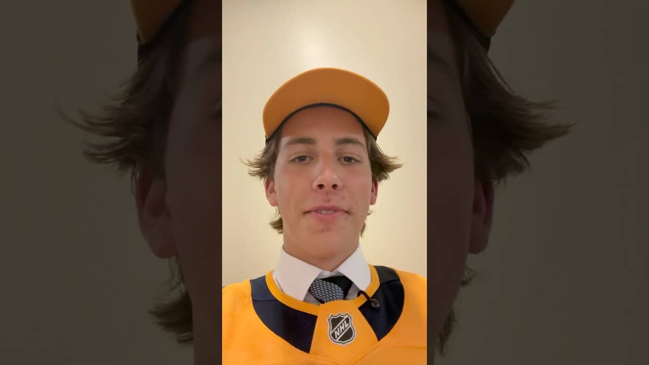 WYATT CULLEN EVERYONE #predsnhl 🤠