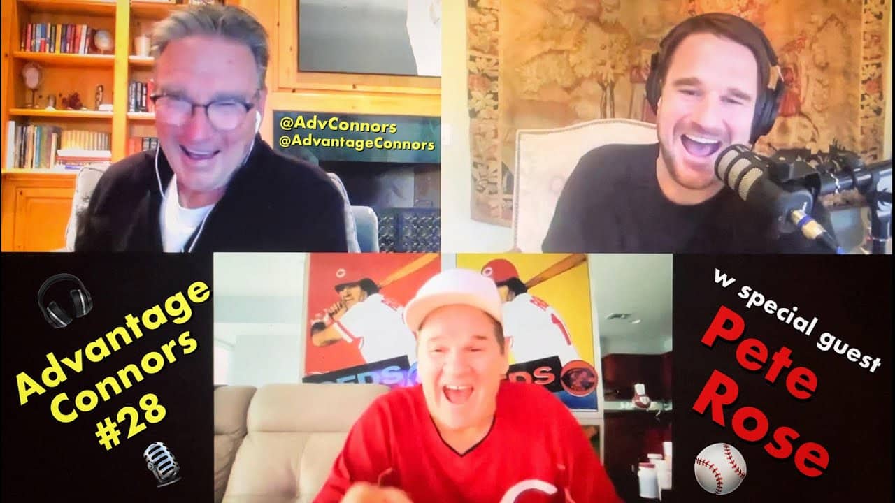 Advantage Connors #28- Baseball, Tennis and Gambling w Pete Rose