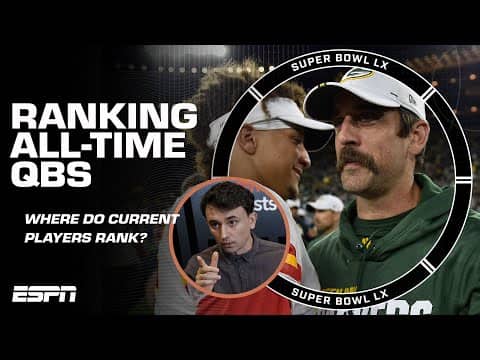 All-Time QB Tiers: Where the Legends Actually Belong