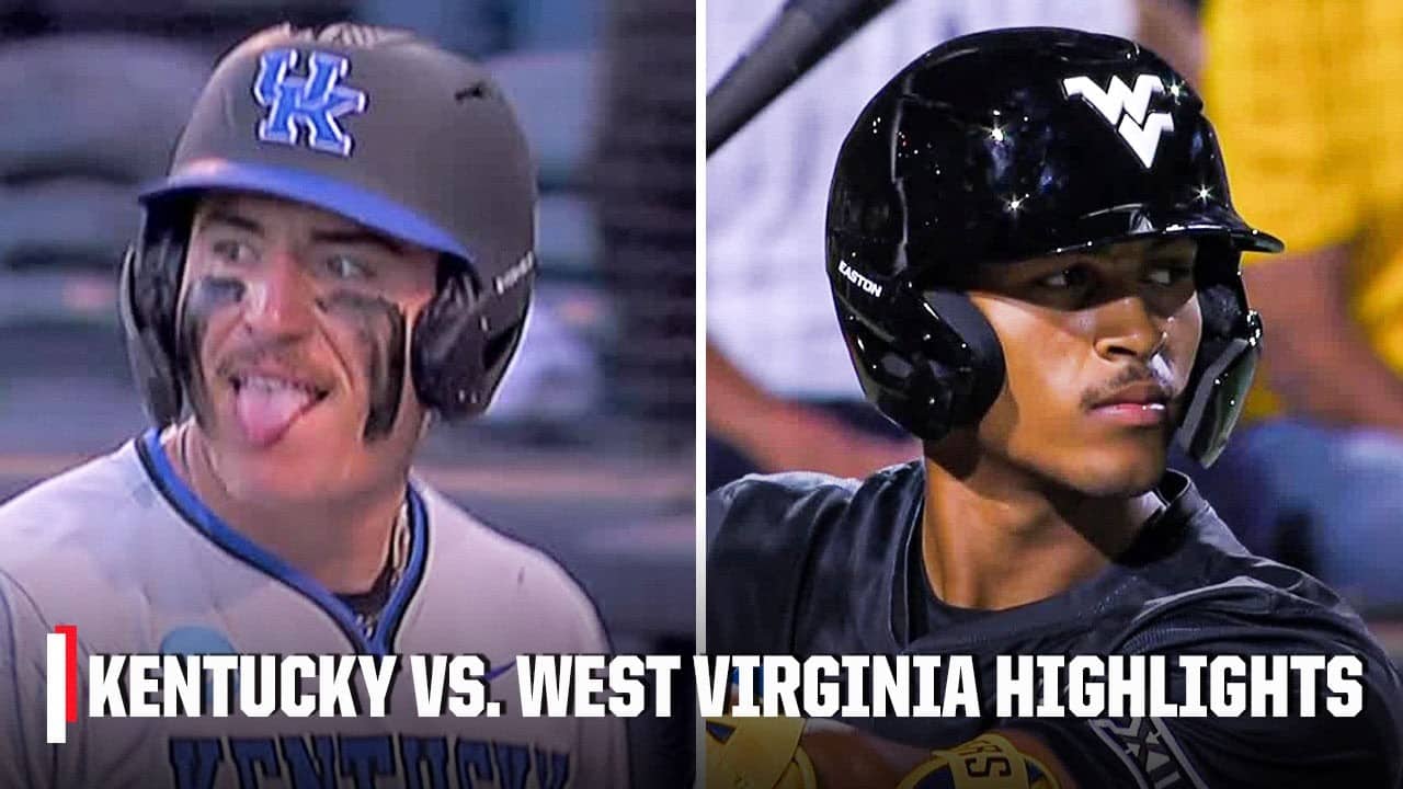 ELIMINATION GAME 🍿 Kentucky vs. West Virginia | Full Game Highlights | ESPN College Baseball