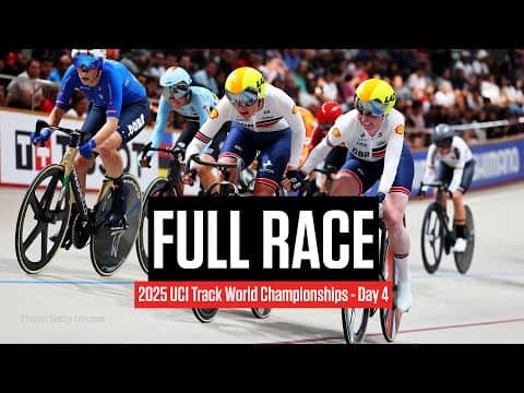 Replay: 2025 UCI Track World Championships - Day 4