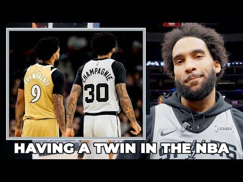 Julian Champagnie on Facing His Twin When Playing the Wizards