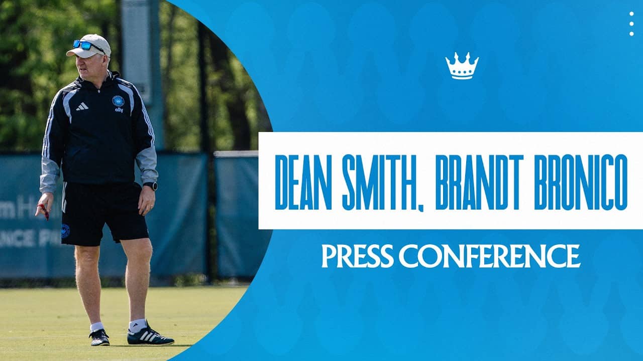 Pre-Match Press Conferences: Dean Smith and Brandt Bronico