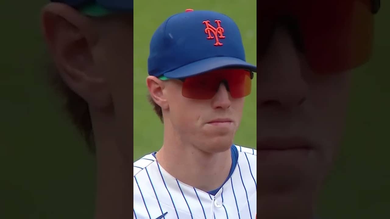 After further review... Brett Baty gets the out! 💪