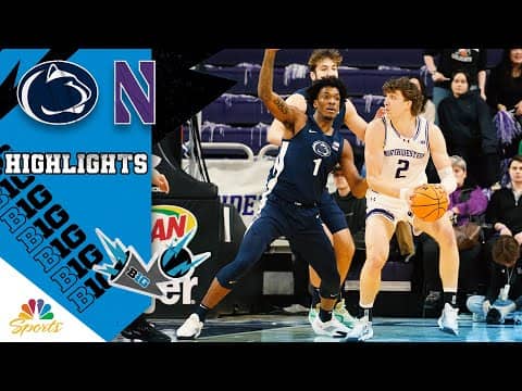 Penn State vs. Northwestern | COLLEGE BASKETBALL HIGHLIGHTS | 1/29/26 | NBC Sports