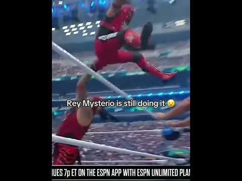 Rey Mysterio at #WrestleMania