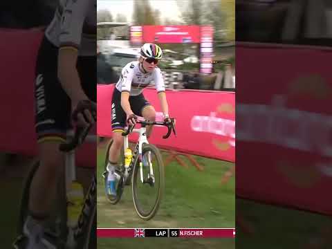 FEM TASTIC YET AGAIN! 🔥Fem van Empel dominates to win the UCI Cyclo Cross World Cup in Antwerp!