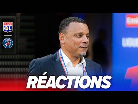 "Beaucoup de frustration et d'incompréhension" : les réactions après OL - PSG