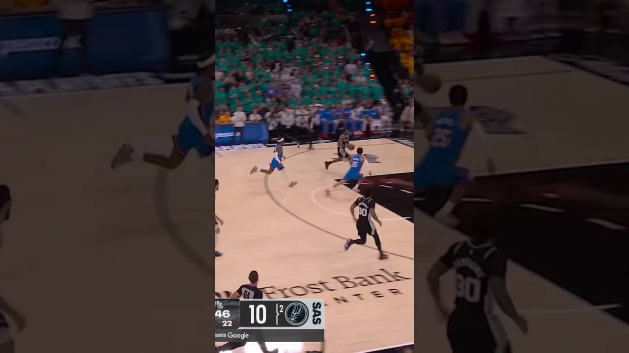 SWIPA SCORES AND IT’S LOUD IN THE FBC👏 #DeAaronFox #Spurs #NBA