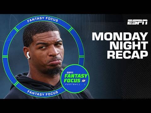 Monday Night Football Recaps + The BEST Week 5 Waiver Wire Pickups | Fantasy Focus 🏈