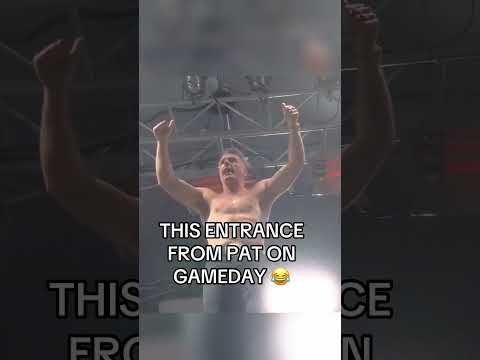 McAfee arriving to set is something else 🤣