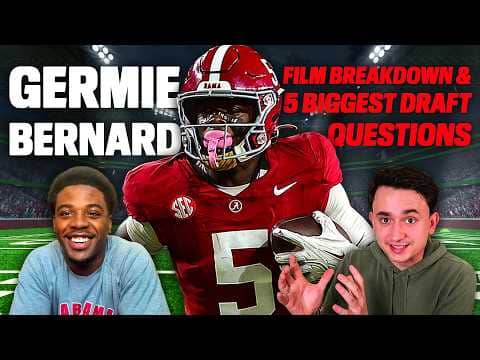 Answering the BIGGEST NFL draft questions + Germie Bernard joins the film study | NFL on ESPN