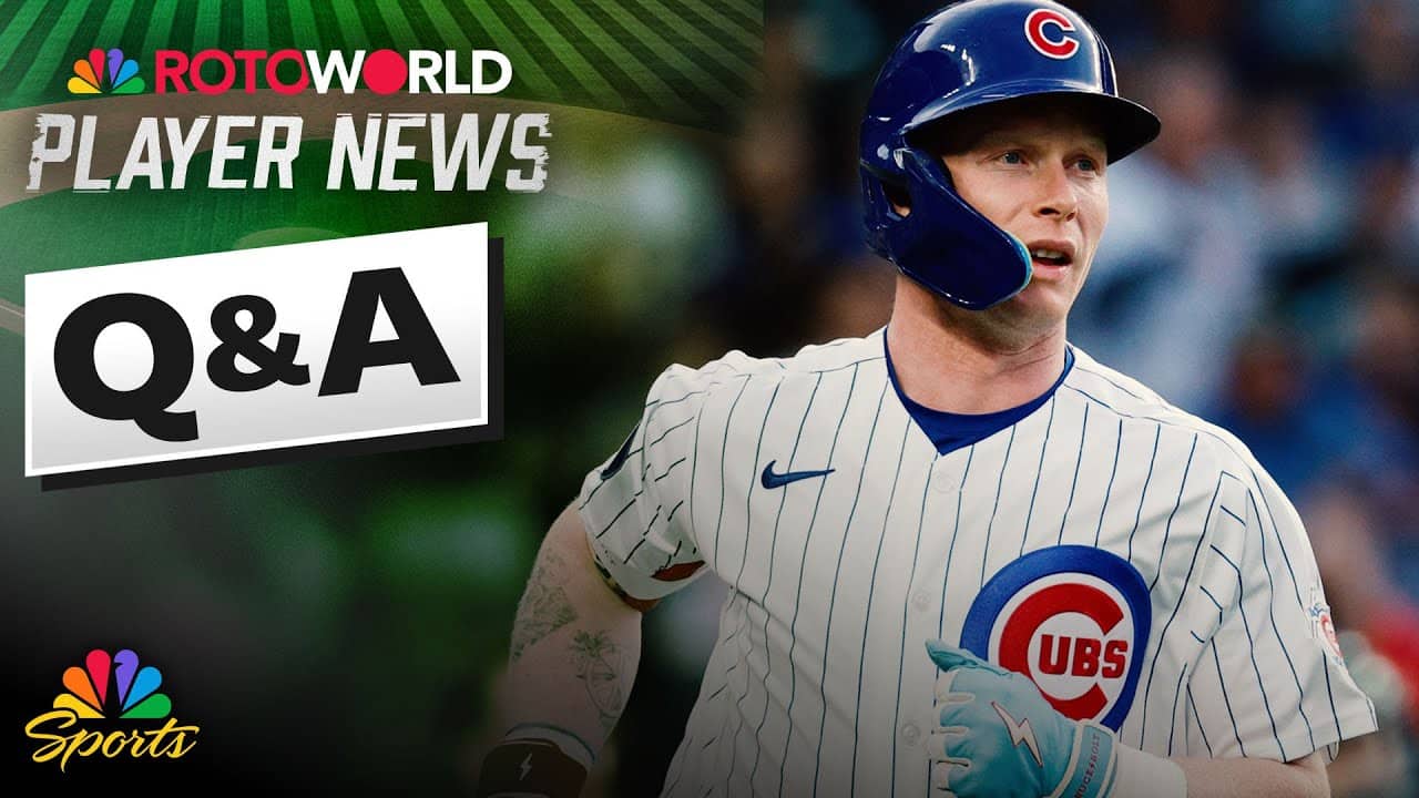 MLB Fantasy Baseball Q&A w/ Eric Samulski & James Schiano (6/8/26) | Rotoworld | NBC Sports