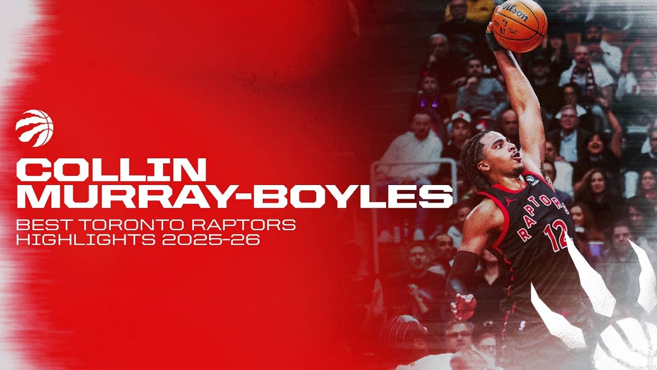 Collin Murray-Boyles Toronto Raptors Season Highlights 2025-26