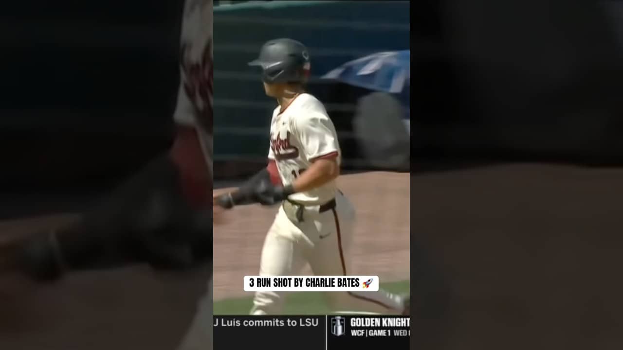Charlie tacks on his 9th homer of the year 👏 #stanford #stanfordcardinal #collegebaseball #baseball