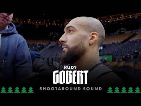 “[Mike] Brought A Lot To This Culture & Team.” | Rudy Gobert Shootaround Sound | 02.04.26