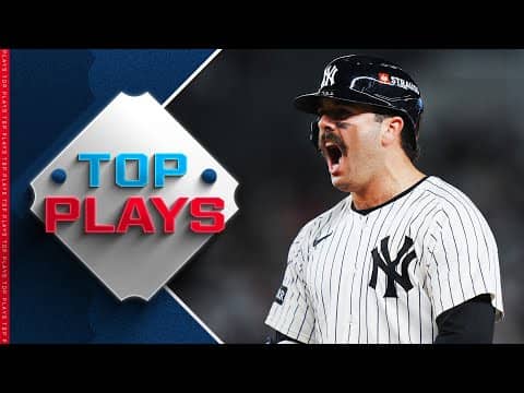 Top MLB Plays of 10/1/25 (Dodgers advance, clutch hit for Yankees by Austin Wells, and MORE!)