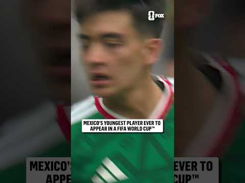 17-year-old Gilberto Mora making Mexico national football team history