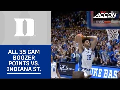 All 35 Cameron Boozer Points vs. Indiana State