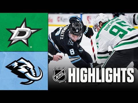 Stars vs. Mammoth | NHL Highlights | January 31, 2026
