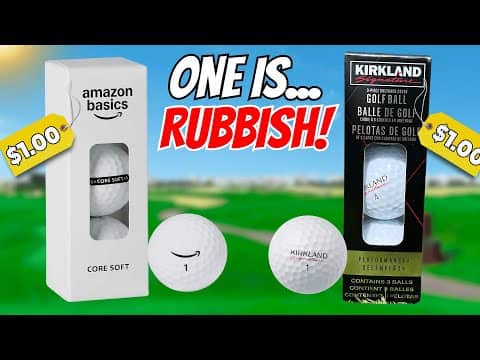 Amazons $25 Golf Balls vs Costco Kirklands - Are They Any Good?