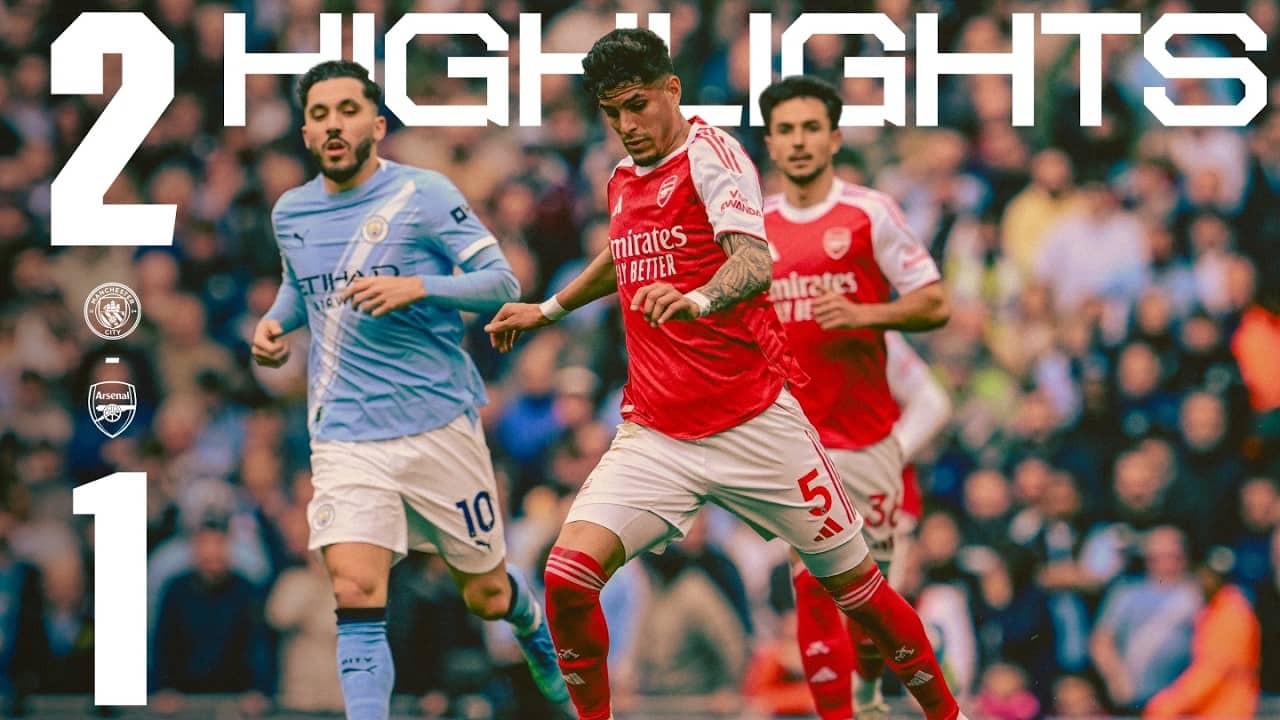 HIGHLIGHTS | Manchester City 2-1 Arsenal | Havertz | Premier League