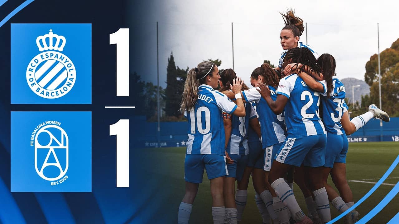 RESUM J28 Espanyol 1-1 Badalona Women
