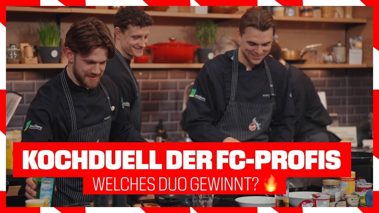 Das KOCHDUELL 🔥 | Martel & Schmied vs. Thielmann & Huseinbasic | 1. FC Köln