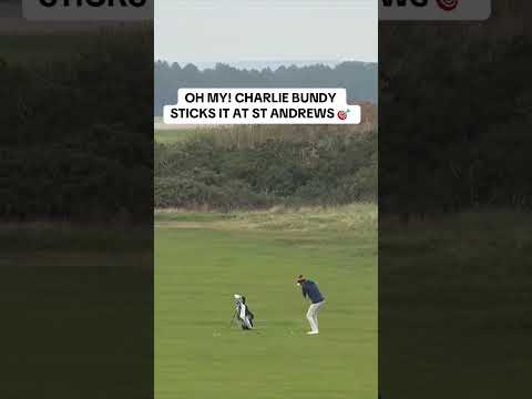 'OH MY!': What a shot, Charlie Bundy! ⛳