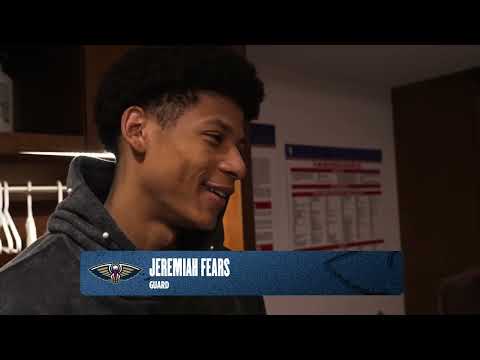 Jeremiah Fears interview | Pelicans-Lakers Postgame 11/14/2025