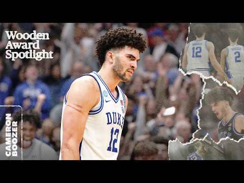 Cameron Boozer adds himself to a record-setting list of Duke greats | Wooden Award Spotlight