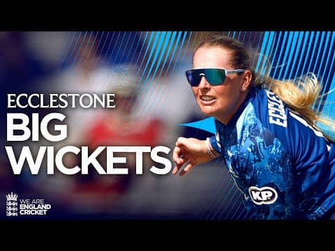 Deol ☝️ Kaur ☝️ Ghosh ☝️ | Sophie Ecclestone Shines at Lord's