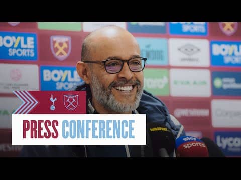 "We Make Our Own Luck" 🎙️ | Nuno Espírito Santo's Press Conference | Spurs v West Ham