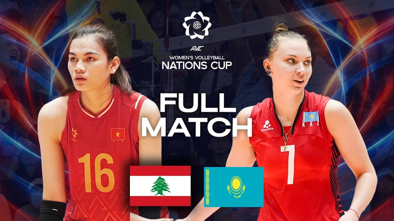 Lebanon vs. Kazakhstan - Pool Play | AVC Women's Cup 2026