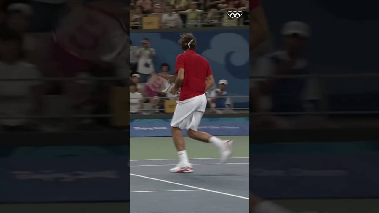 A look back at some of Roger Federer’s unforgettable Olympic tennis moments. 🎾🤩 #olympics