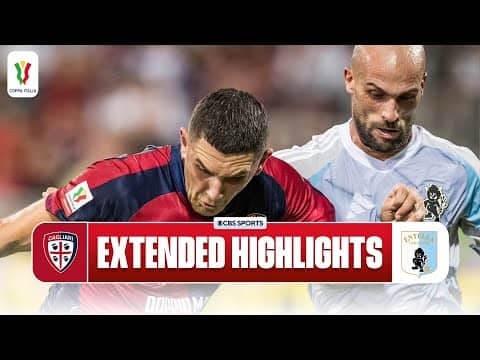 Cagliari vs. Virtus Entella: Extended Highlights | Coppa Italia | CBS Sports Golazo