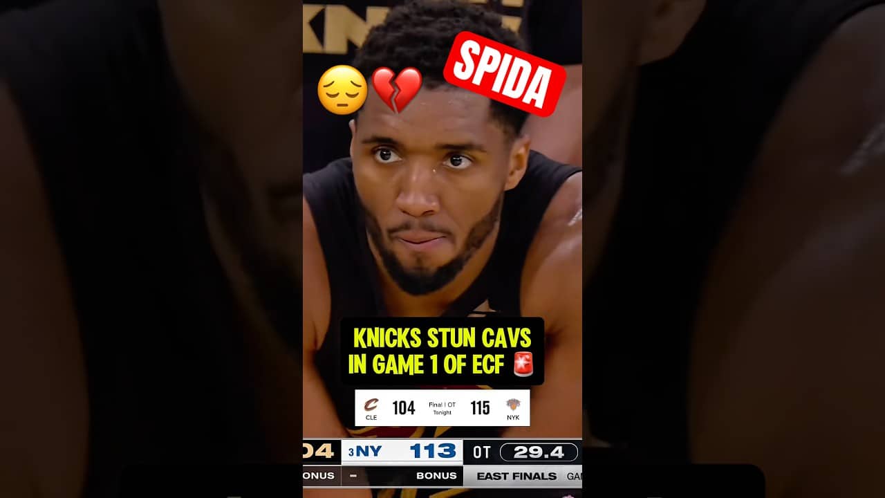 CAVS BLOW HUGE 4TH QTR LEAD IN GAME 1 L TO NY 🤯🤯