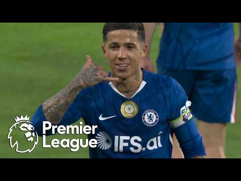 Enzo Fernandez's belter gives Chelsea 1-0 lead over Spurs | Premier League | NBC Sports