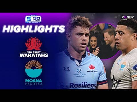 Waratahs v Moana Pasifika Highlights | Round 10 | Super Rugby Pacific 2026