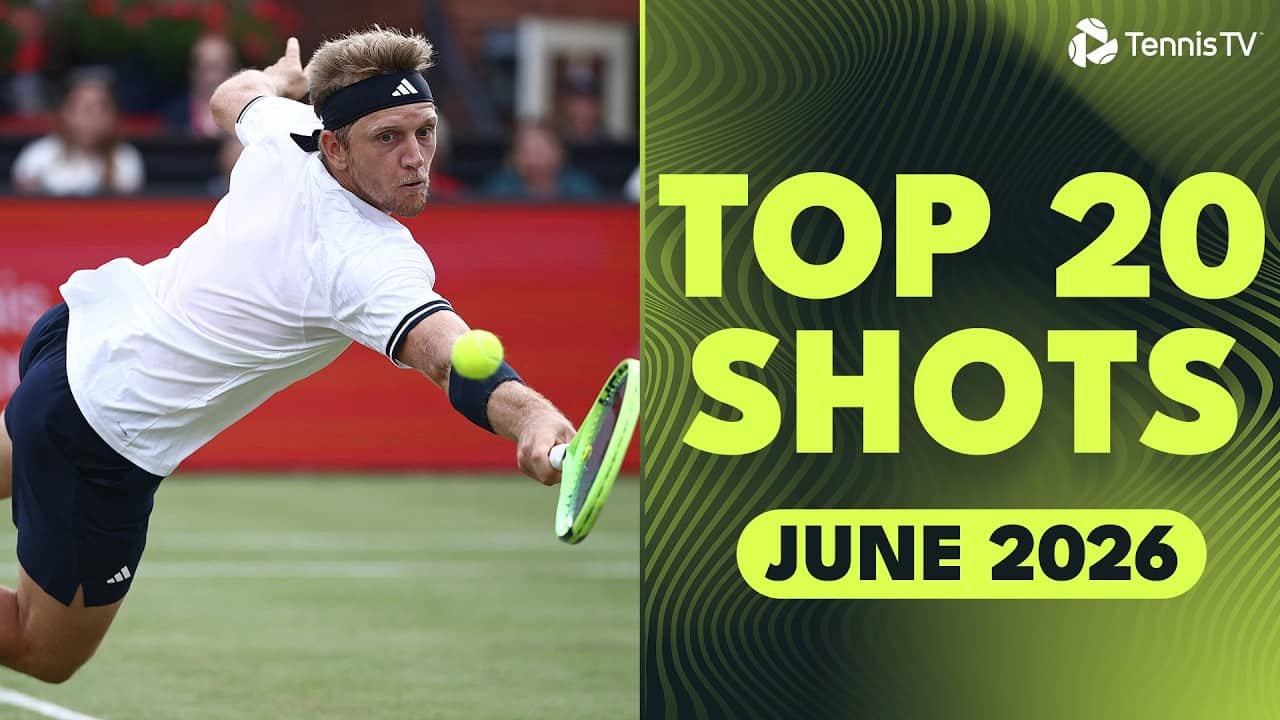 UNREAL Dives, Tweeners & More as Grass Season Begins! 🍃 | Top 20 ATP Shots from June 2026