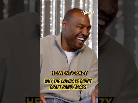 Randy Moss went crazy! But here’s why Dallas didn’t draft him 😩 #nfl
