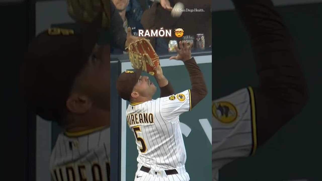Ramón is for real. #mlb #padres #highlights #sports #baseball #catch #defense #sandiegopadres