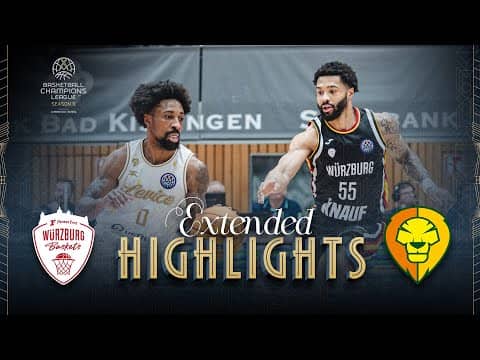 Fitness First Wurzburg Baskets v Patrioti Levice | Full Game Highlights | #BasketballCL 2025-26