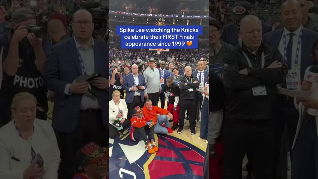 Ready to see Spike Lee at the Finals 🔥